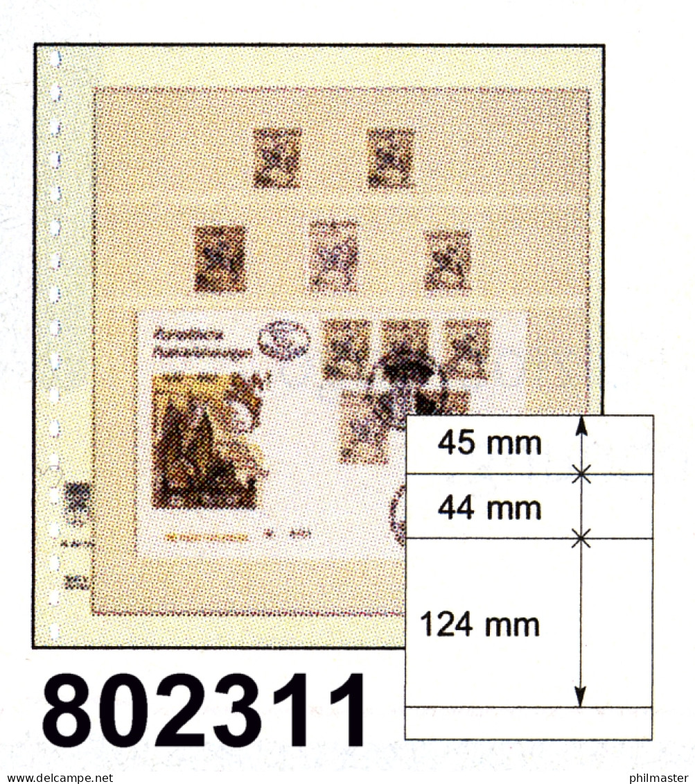 LINDNER-T-Blanko-Blätter Nr. 802 311 - 10er-Packung - Vírgenes