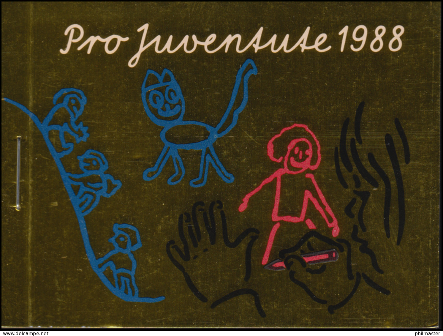 Schweiz Markenheftchen 0-85, Pro Juventute Das Schulkind 1988, ** - Markenheftchen