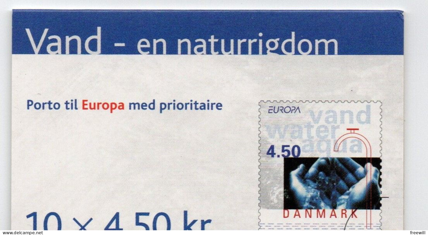 Danemark    Europa 2001 MNH Booklet - Cuadernillos