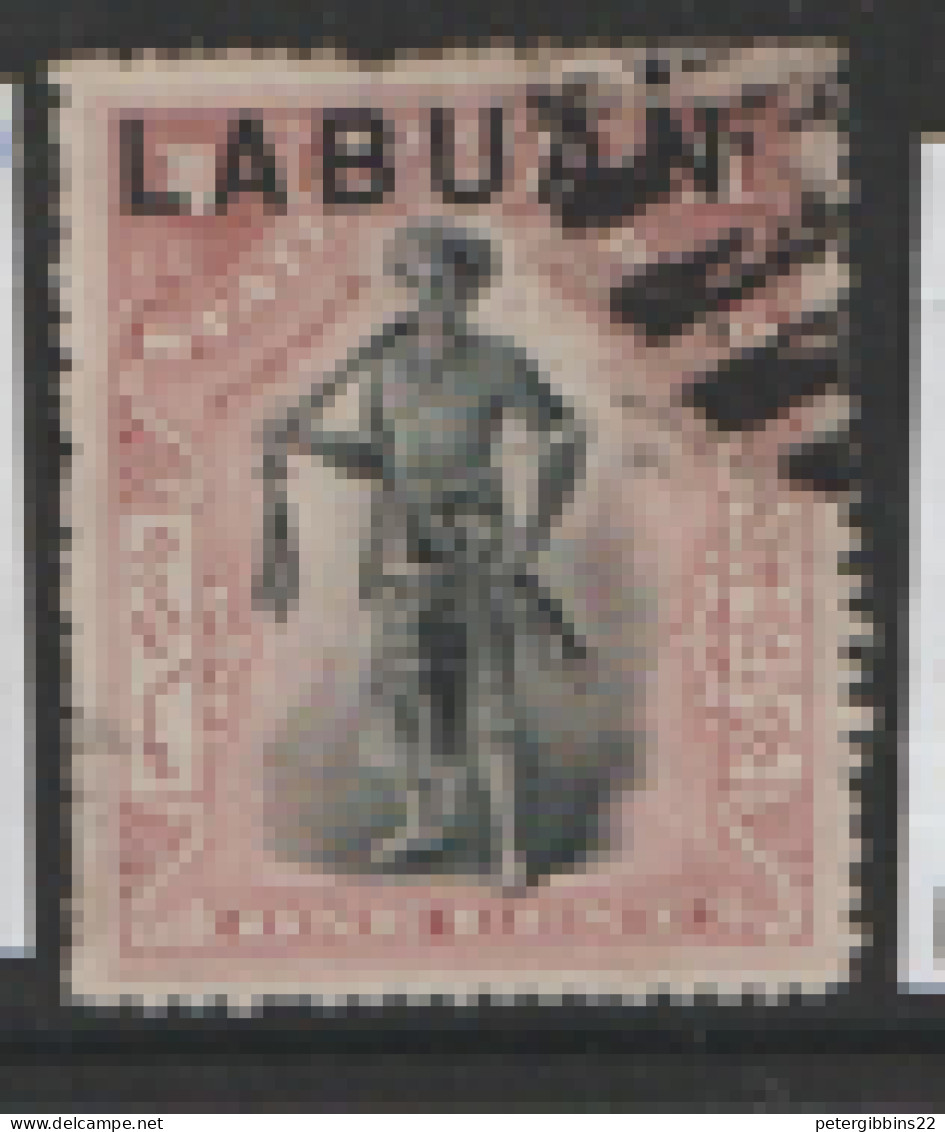 North Borneo Labuan 1897  SG 89  1c  Perf 14.1/2x15  Fine Used - North Borneo (...-1963)