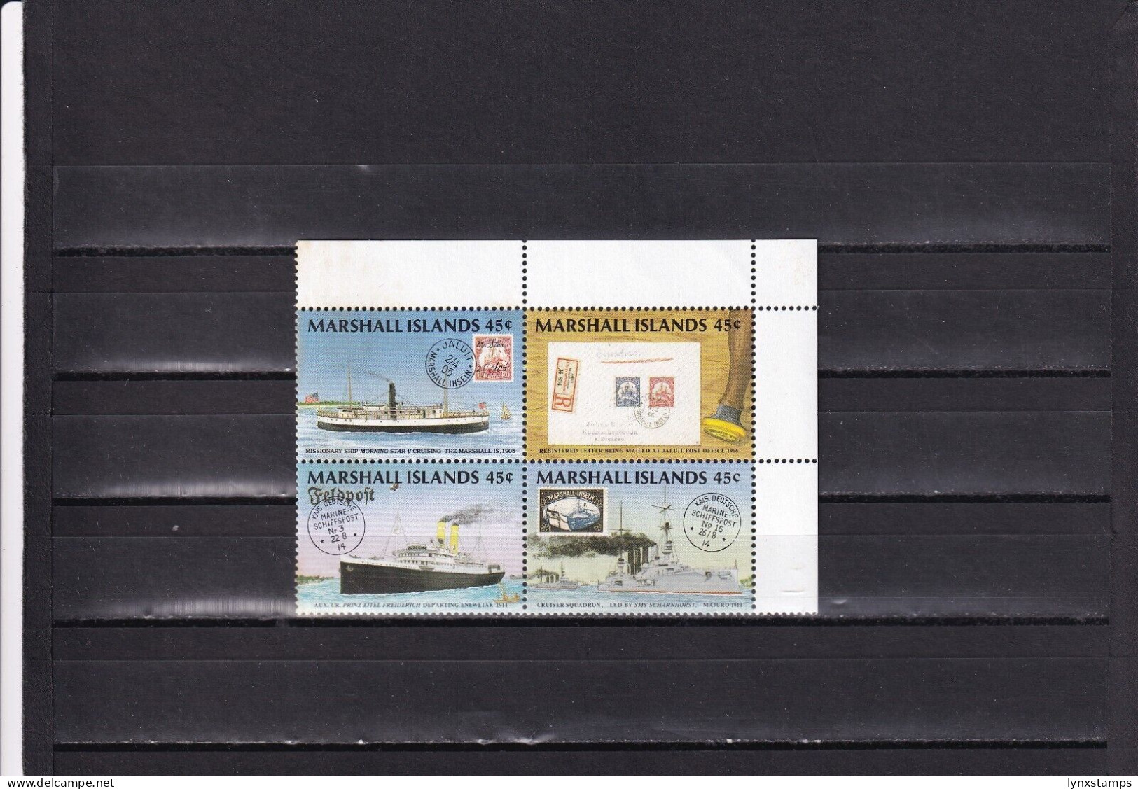 SA04 Marshall Islands 1989 Airmail Inter Stamp Exhibition Philexfrance 89 Block - Marshalleilanden