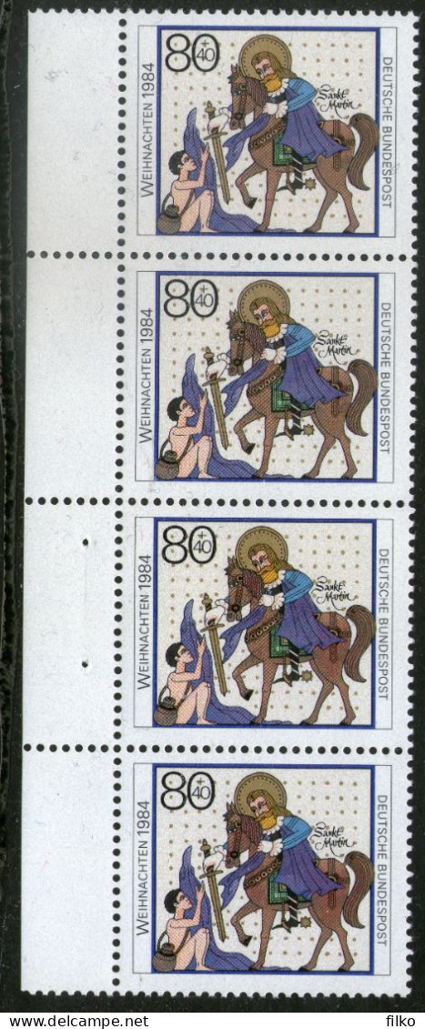 Germany,,1984 Christmas Stamps   Mi#1233 MNH * * Scan - Neufs