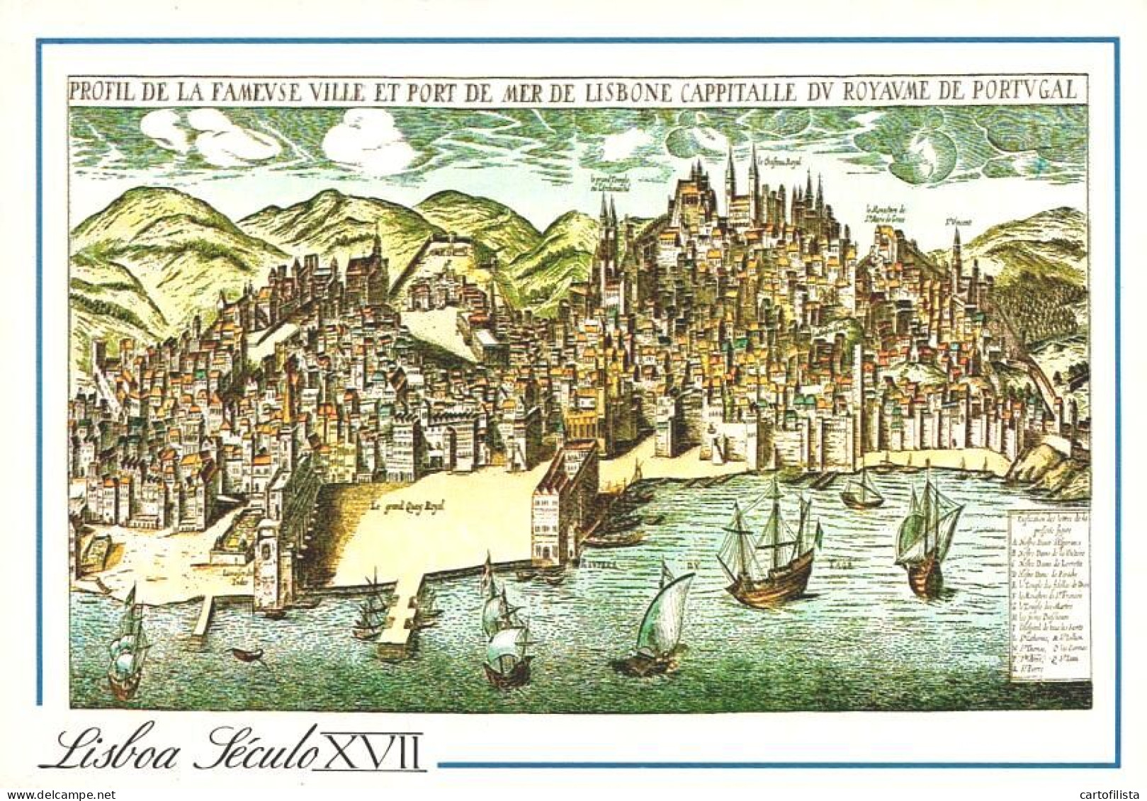 LISBOA - Imagem Do Séc. XVII  (2 Scans) - Lisboa