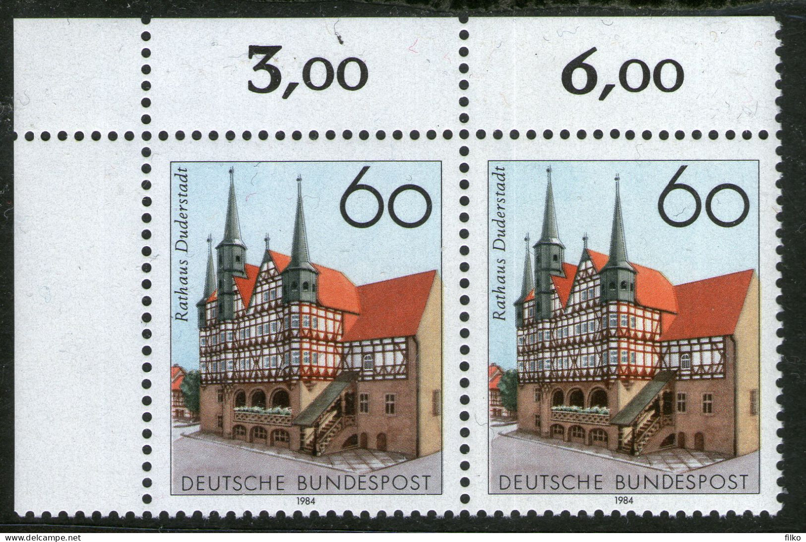 Germany,,1984 Christmas Stamps   Mi#1222 MNH * * Scan - Neufs