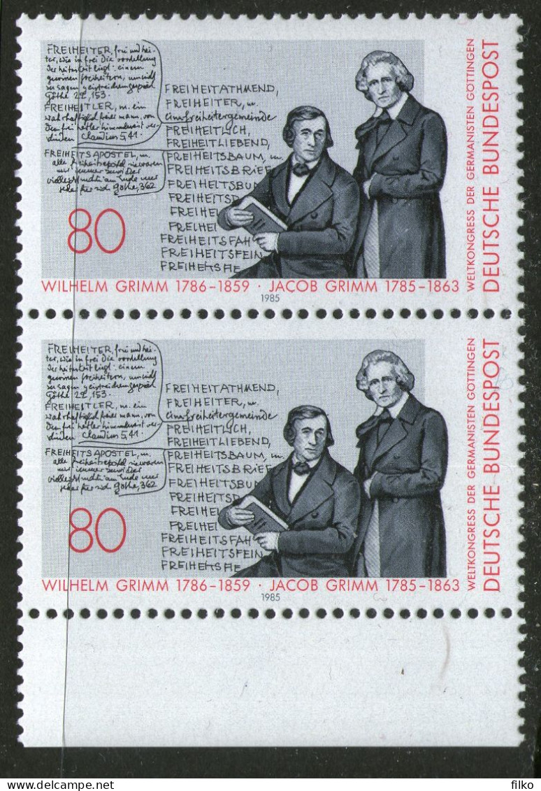 Germany,,1985 The 200th Anniversary Of The Birth Of The Grimm Brothers   Mi#1236 MNH * * Scan - Neufs