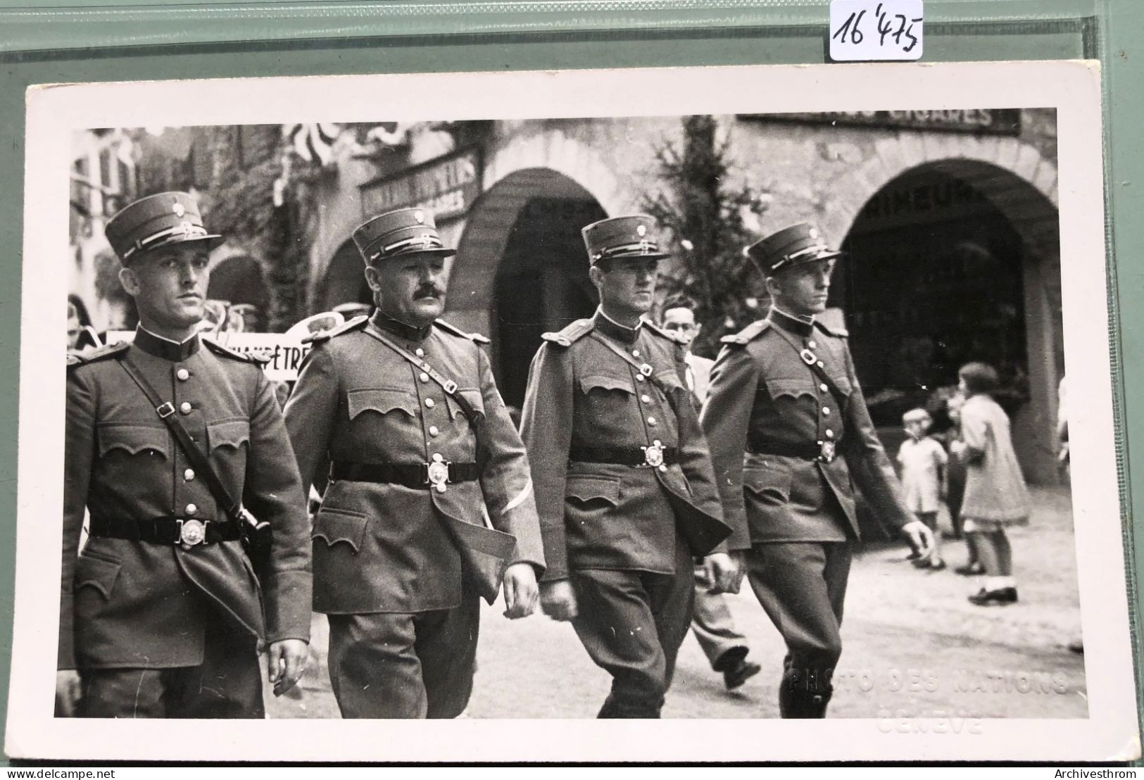 Coppet - Cortège De La Fête Du Sauvetage, 15 Août 1937 - 4 “grosses Nuques” (16'475) - Coppet