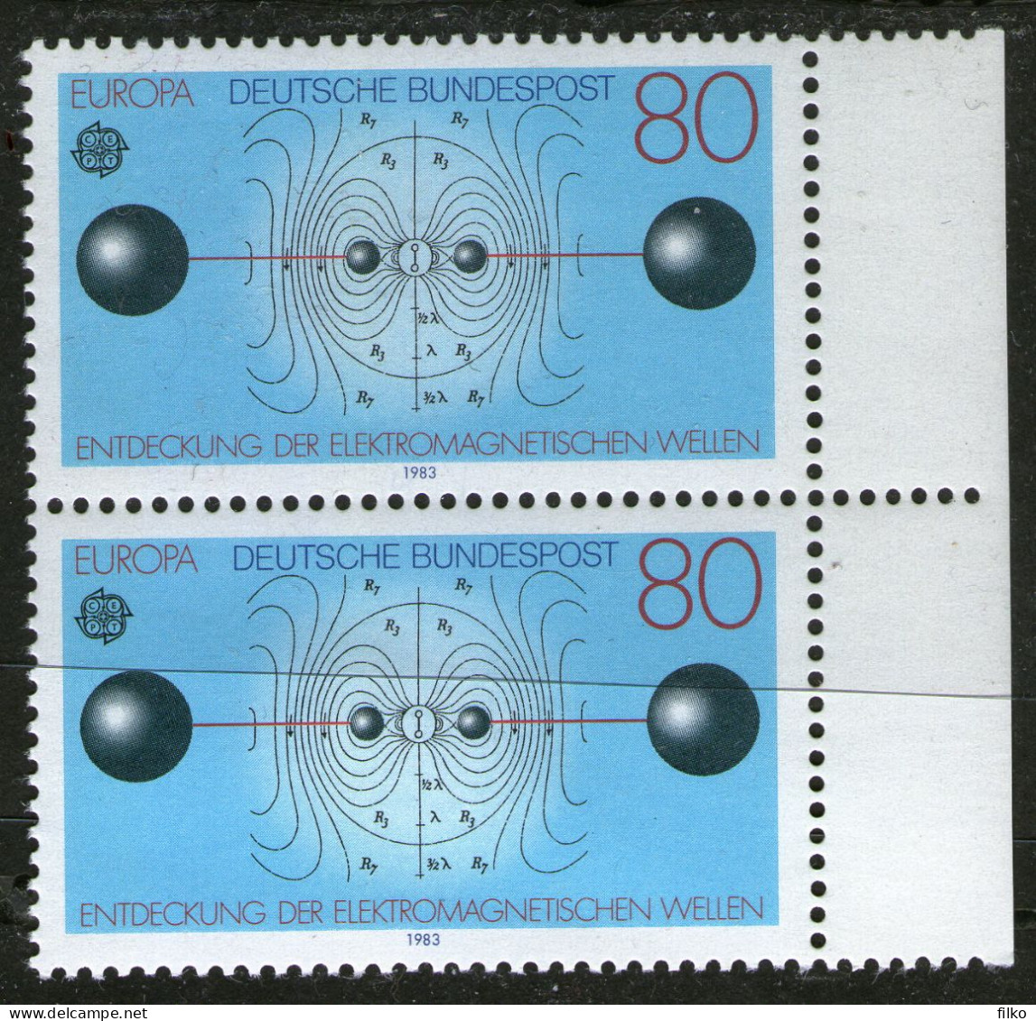 Germany,,1983 EUROPA Stamps - Inventions   Mi#1176 MNH * * Scan - Neufs