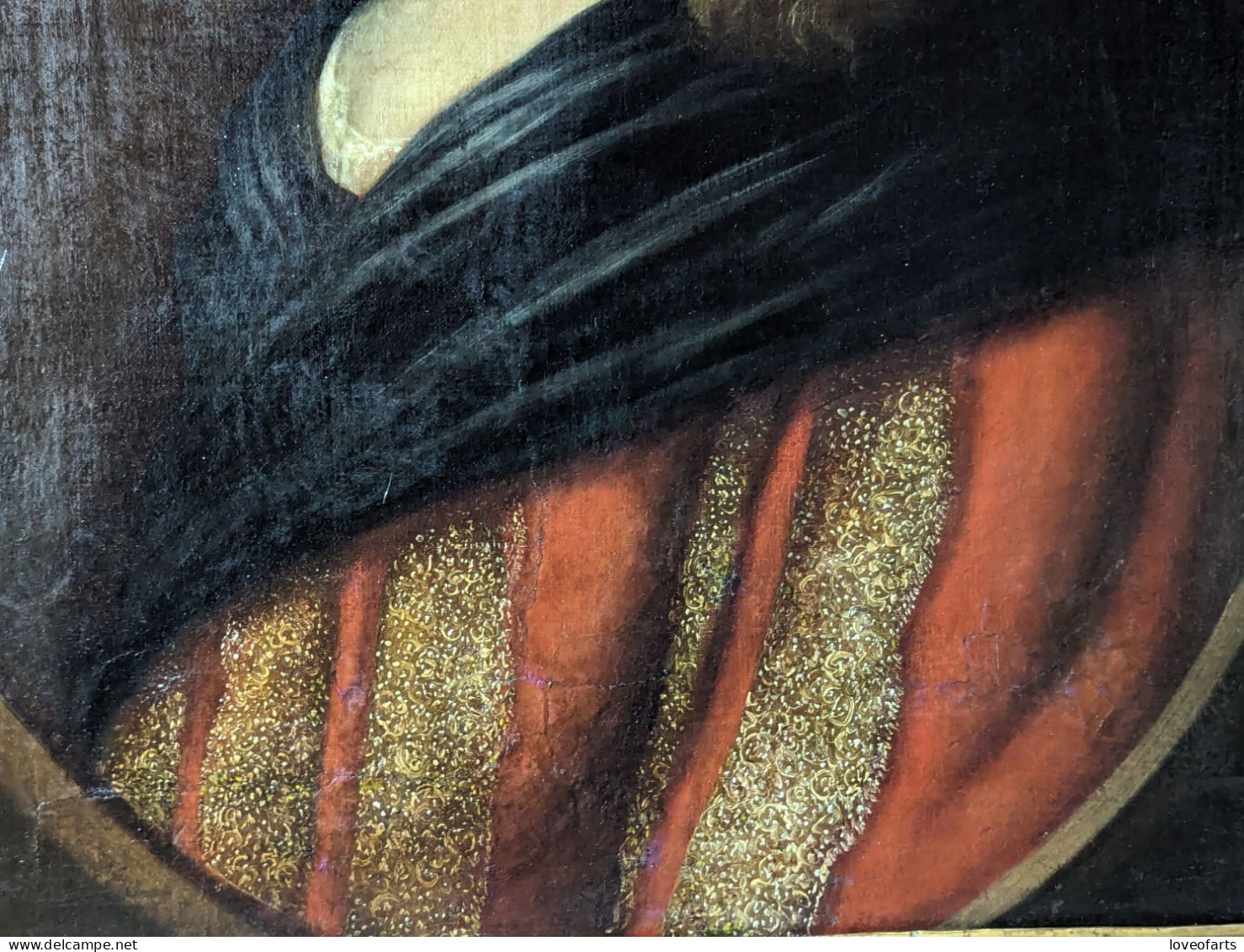 TABLEAU - PORTRAIT DE CHRISTINE, REINE DE SUÈDE ( 1626 - 1689)