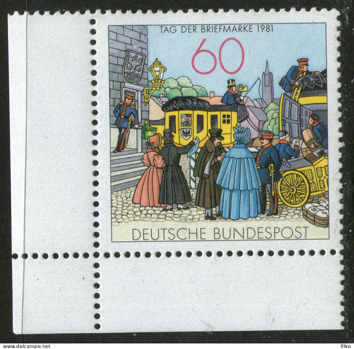 Germany,1981 The Day Of Stamps  Mi#1112 MNH * * Scan - Neufs