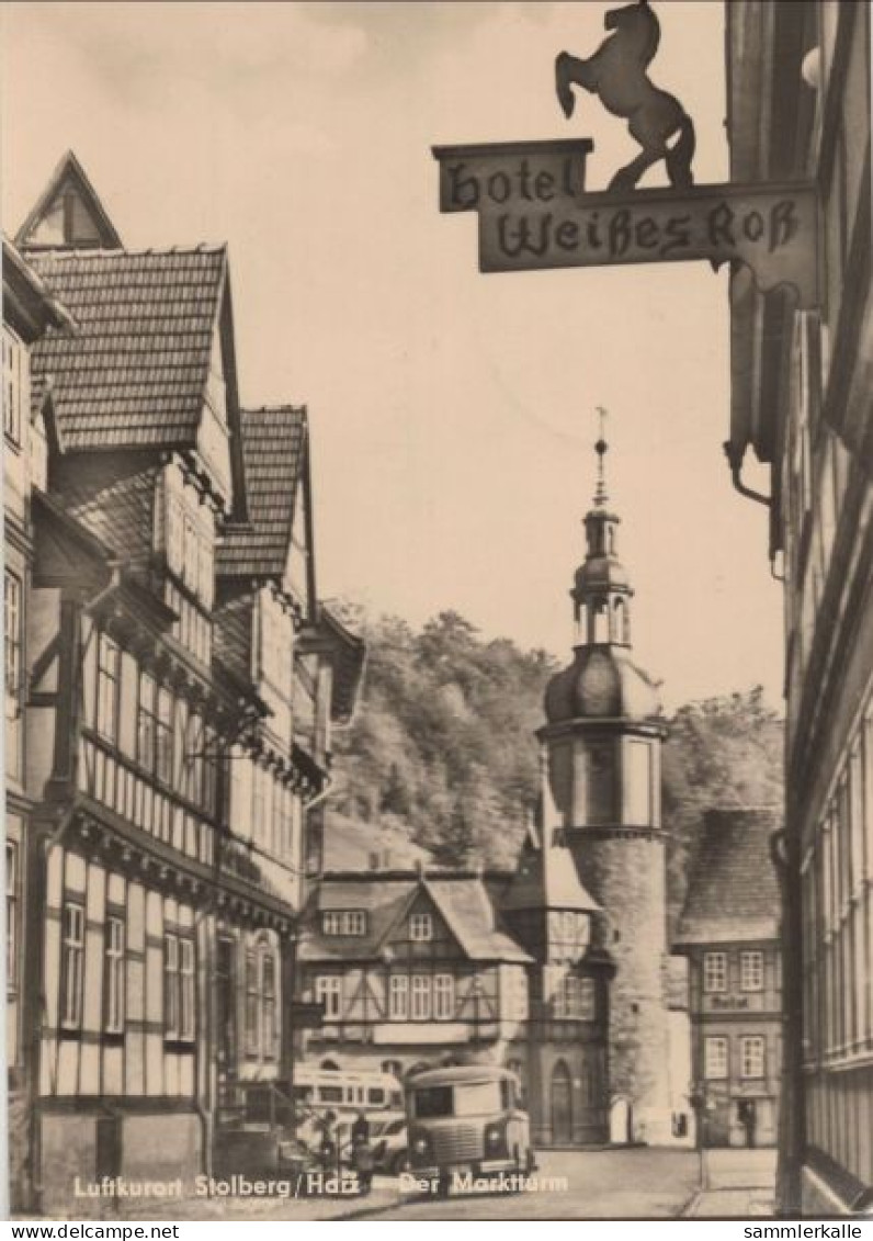 124443 - Stolberg - Marktturm - Stolberg (Harz)