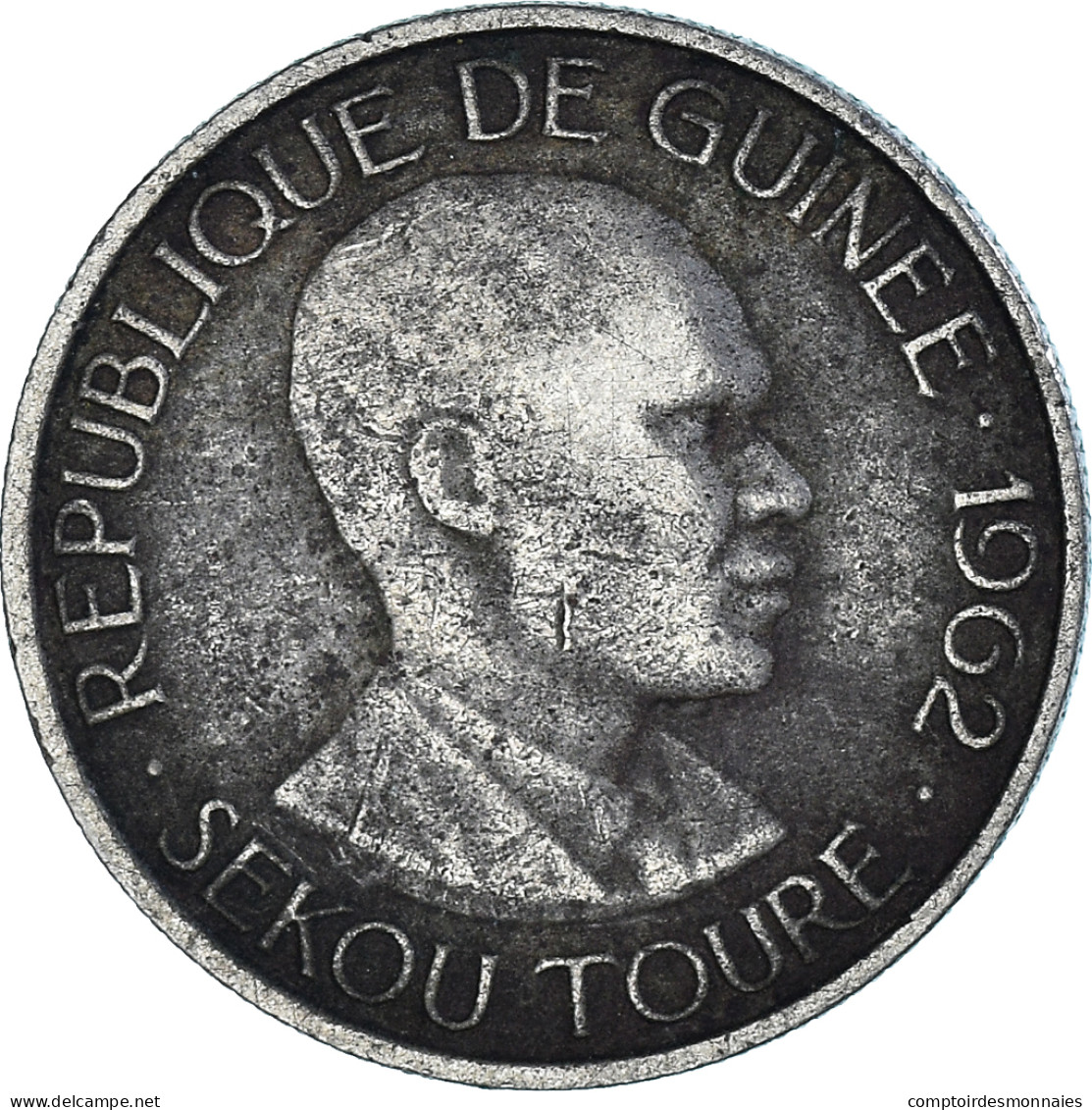 Monnaie, Guinée, 5 Francs, 1962 - Guinee