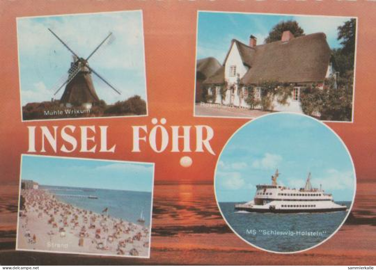 20546 - Wyk - Insel Föhr U.a. MKühle Wrixum - 1976 - Föhr