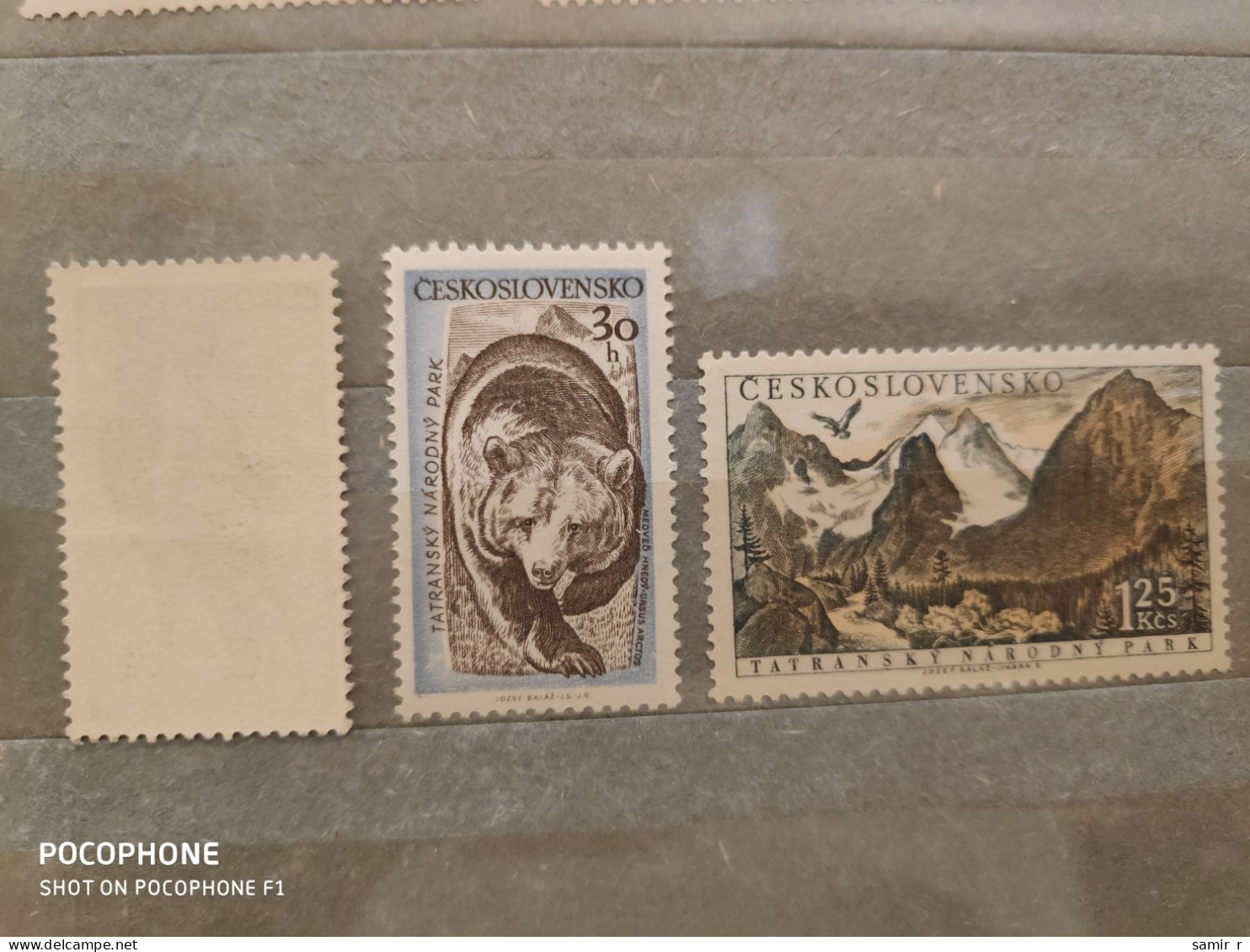 1957	Czechoslovakia	Animals Park (F88) - Unused Stamps