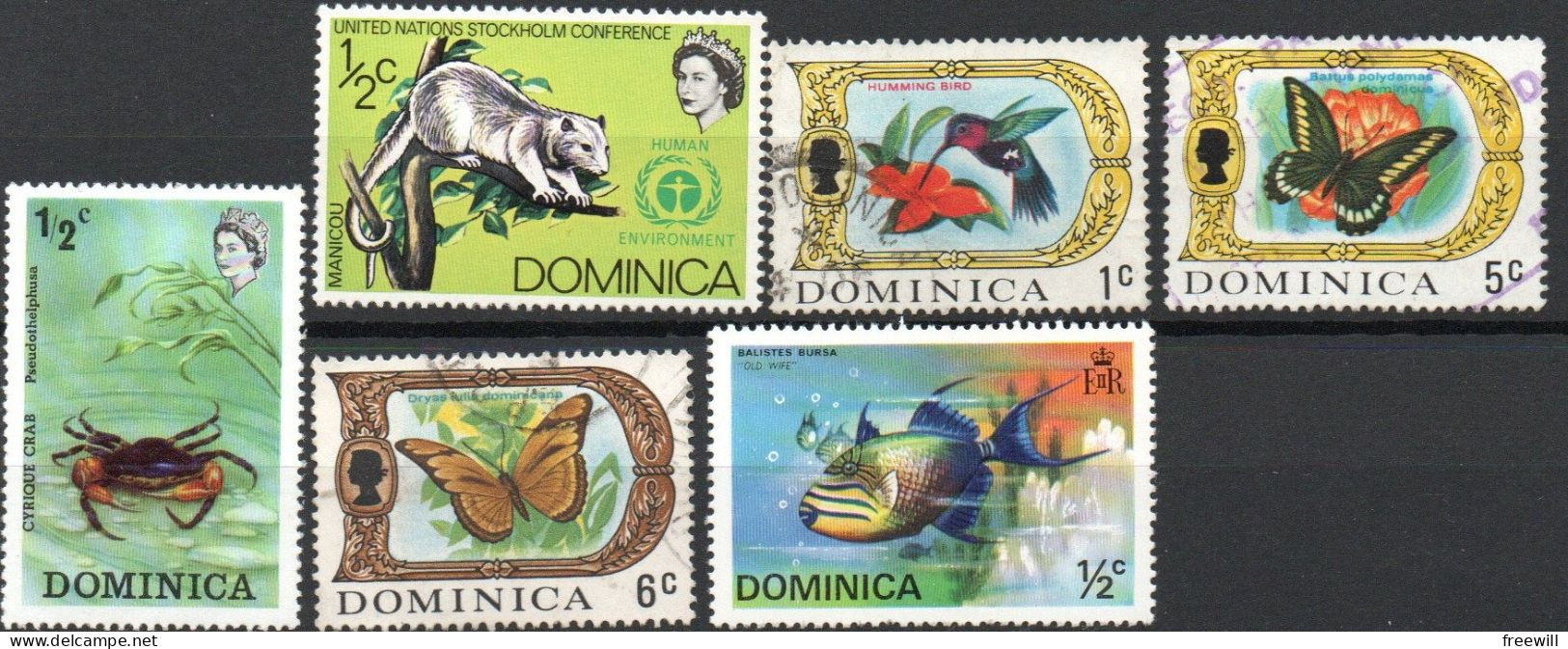 Dominica- Dominique -Animaux - Dominica (1978-...)