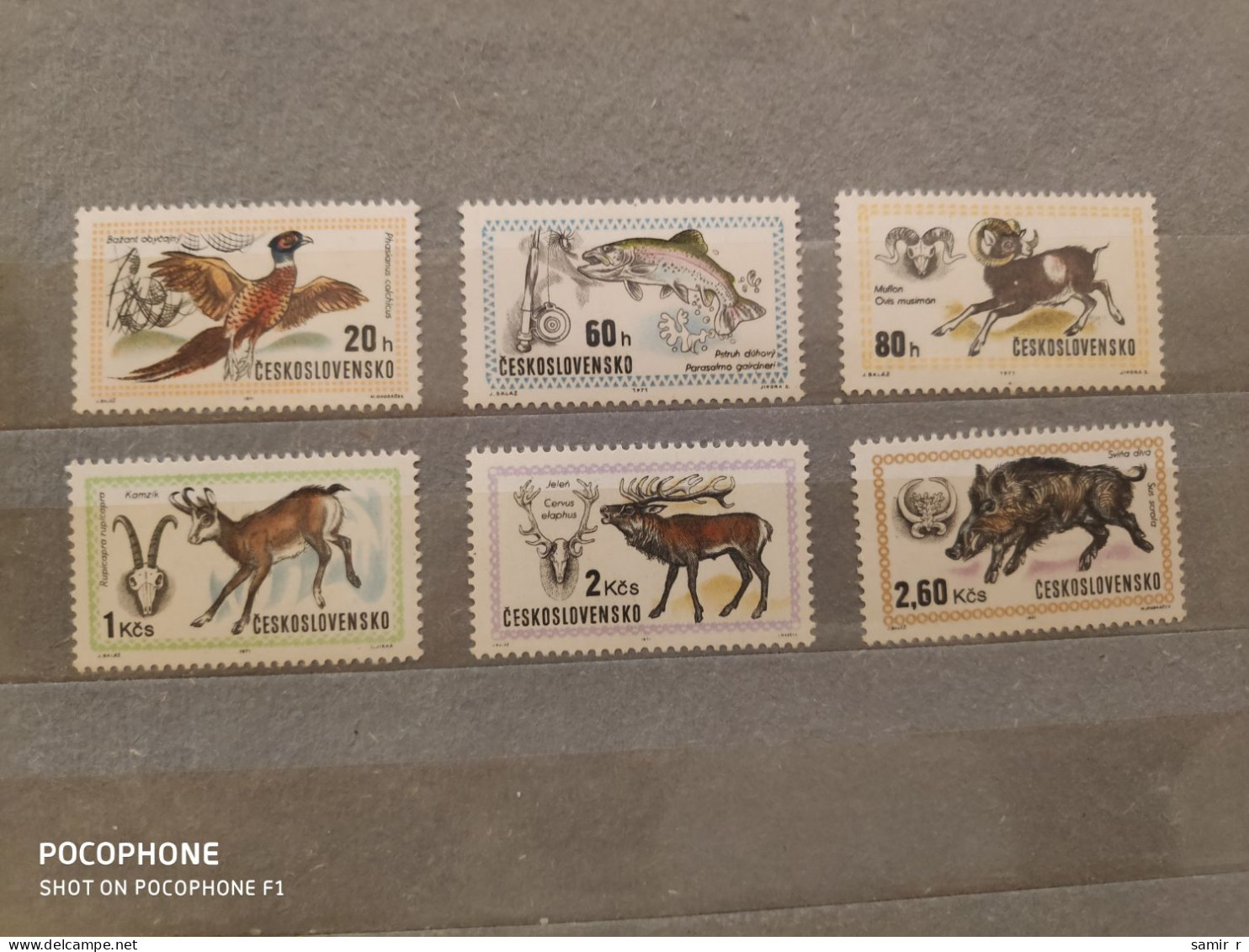 1971	Czechoslovakia	Animals (F88) - Neufs