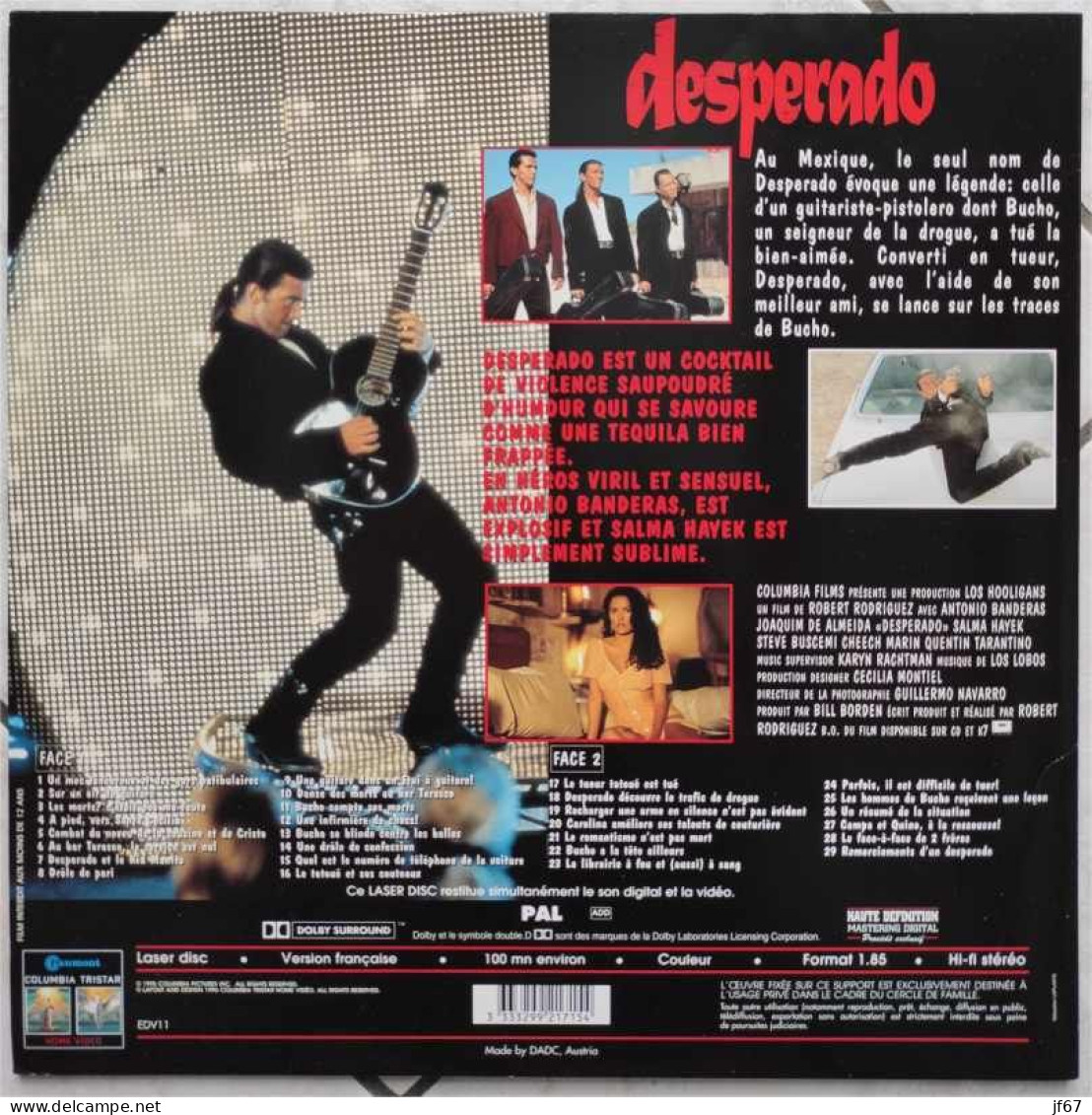 Desperado (Laserdisc / LD) - Otros