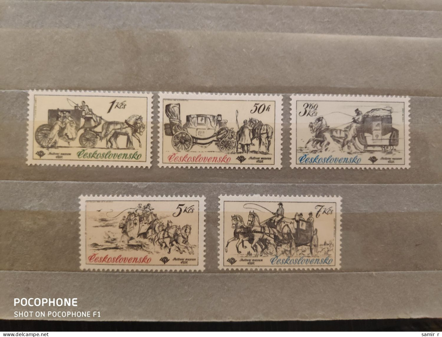 1981	Czechoslovakia	Horses  (F88) - Unused Stamps