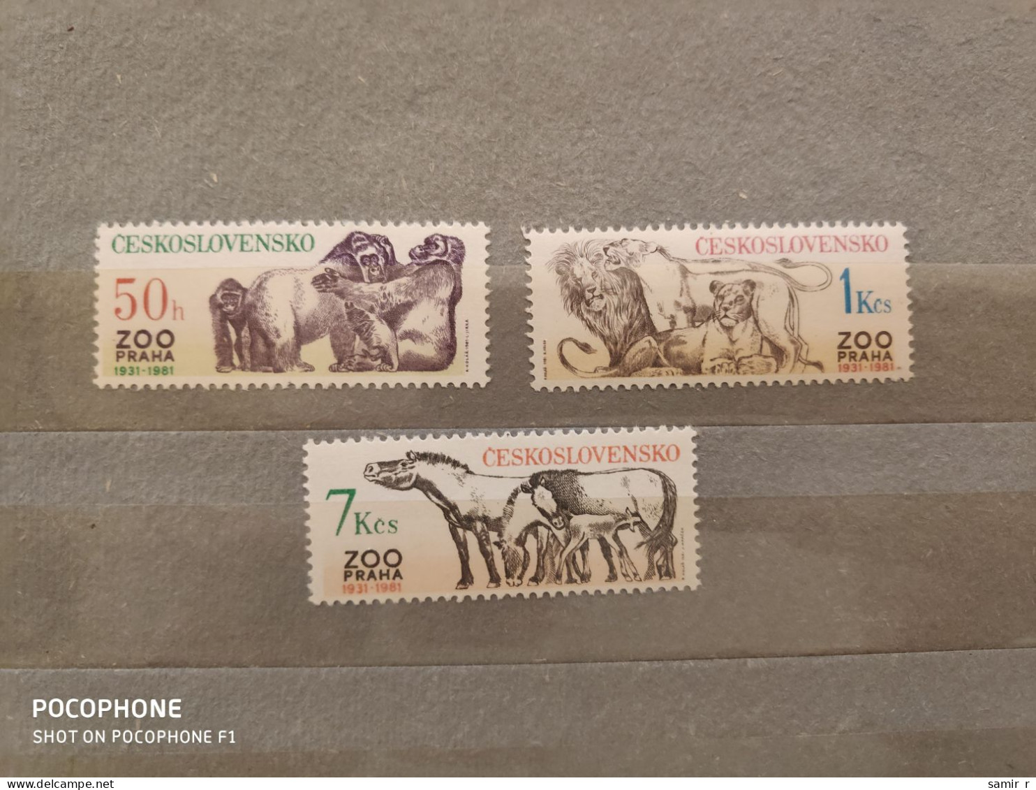 1981	Czechoslovakia	Animals   (F88) - Nuevos