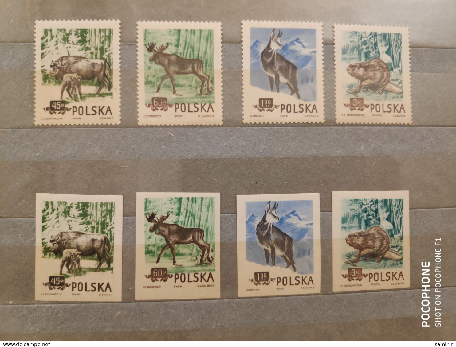 1954	Poland	Animals (F88) - Neufs