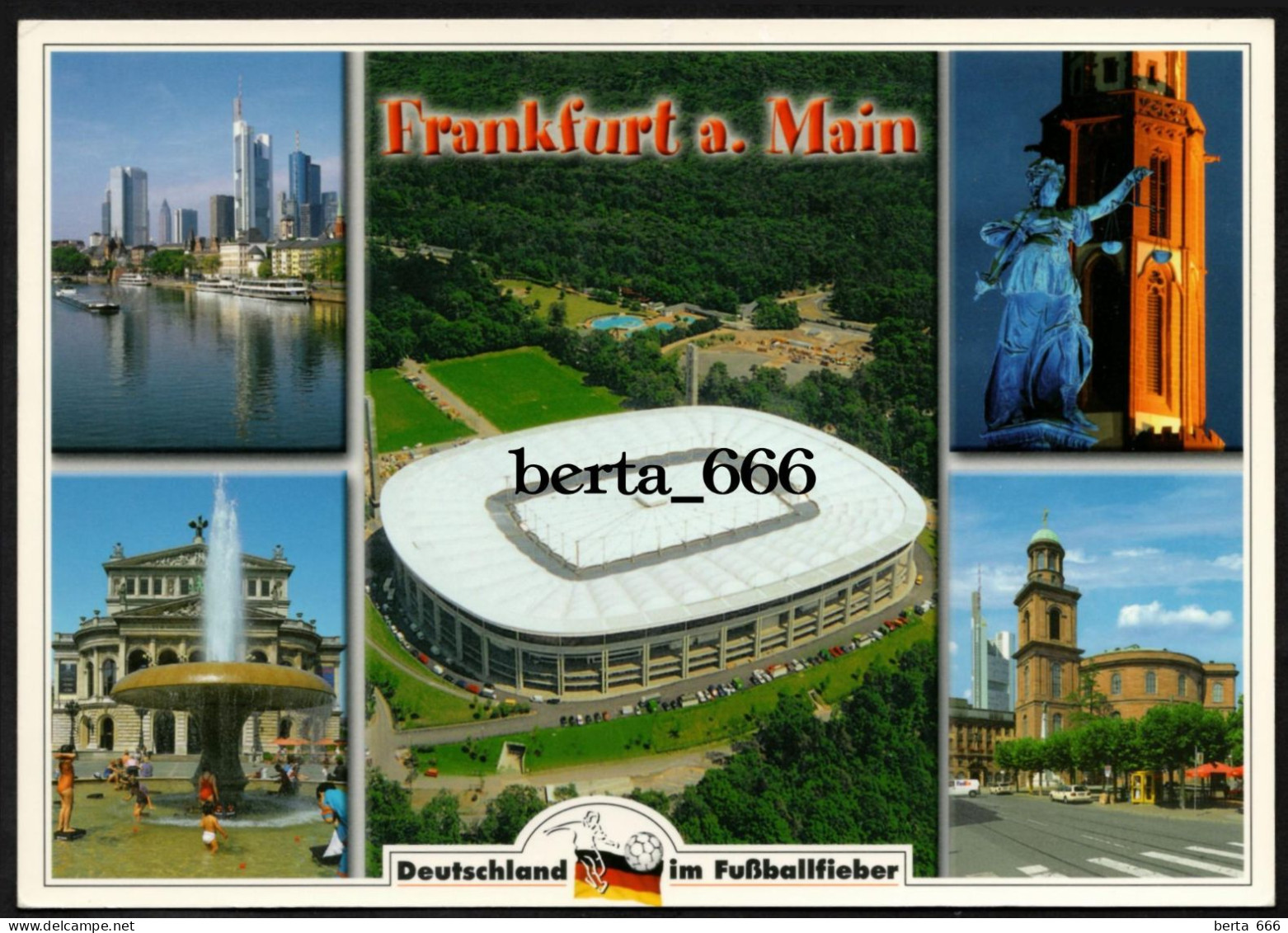 Germany Frankfurt Commerzbank Arena Football Stadium (C) - Stadi