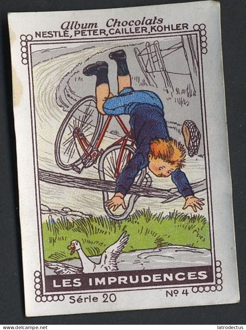 Nestlé - 20 - Les Imprudences, The Imprudence, Onvoorzichtigheid - 4 - Bicycle - Nestlé