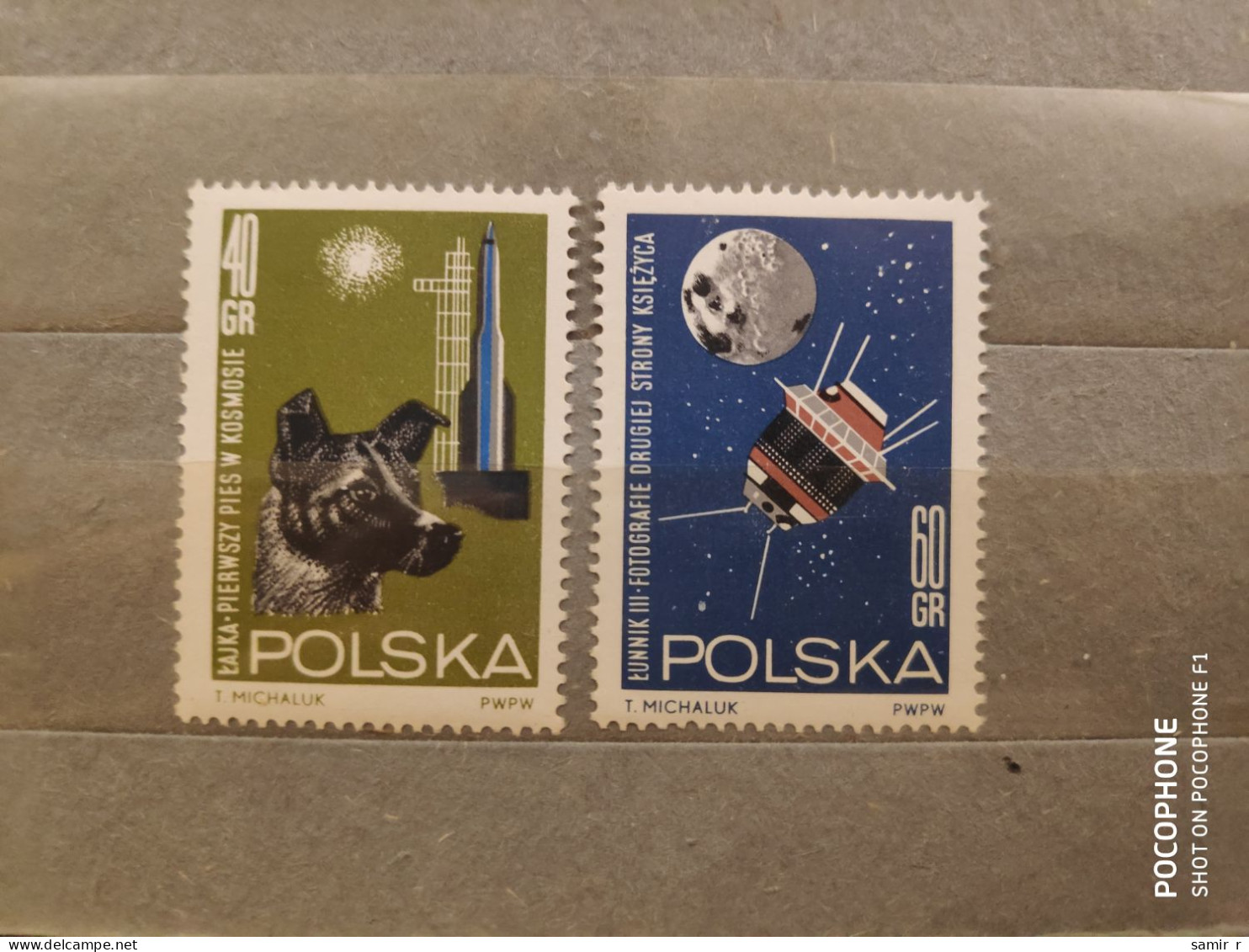 1964	Poland	Space (F88) - Unused Stamps