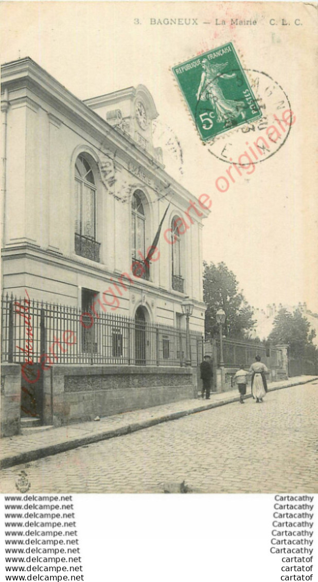 92.  BAGNEUX .  La Mairie . - Bagneux