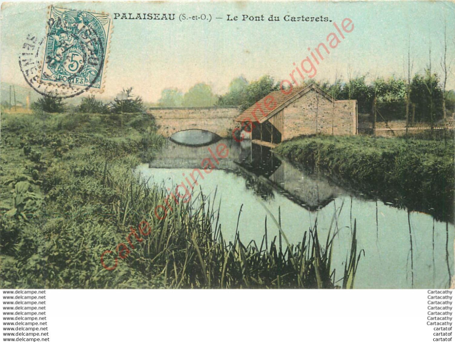 91.  PALAISEAU .  Le Pont Du Carterets . - Palaiseau