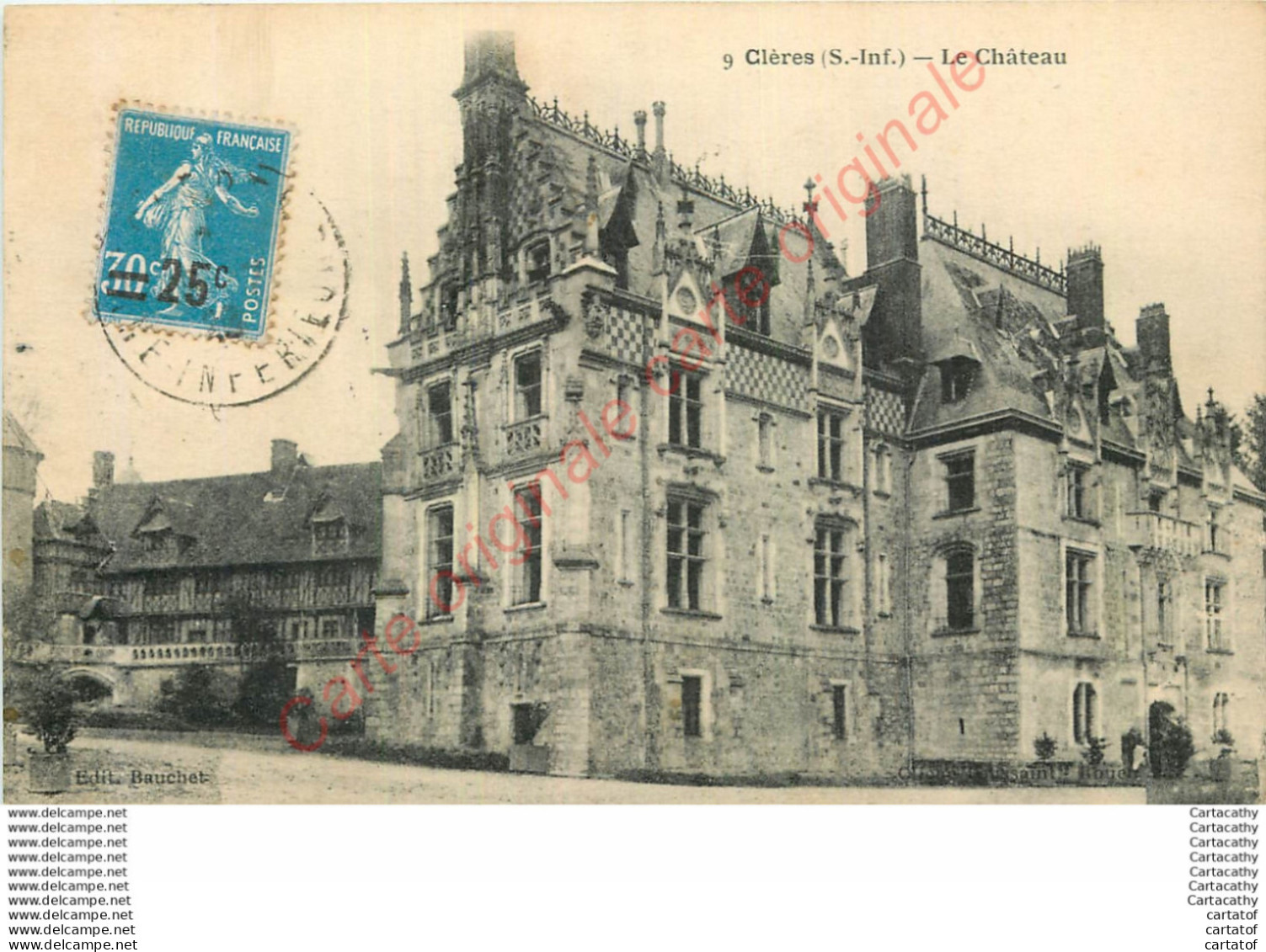 76.  CLERES .  Le Château . - Clères