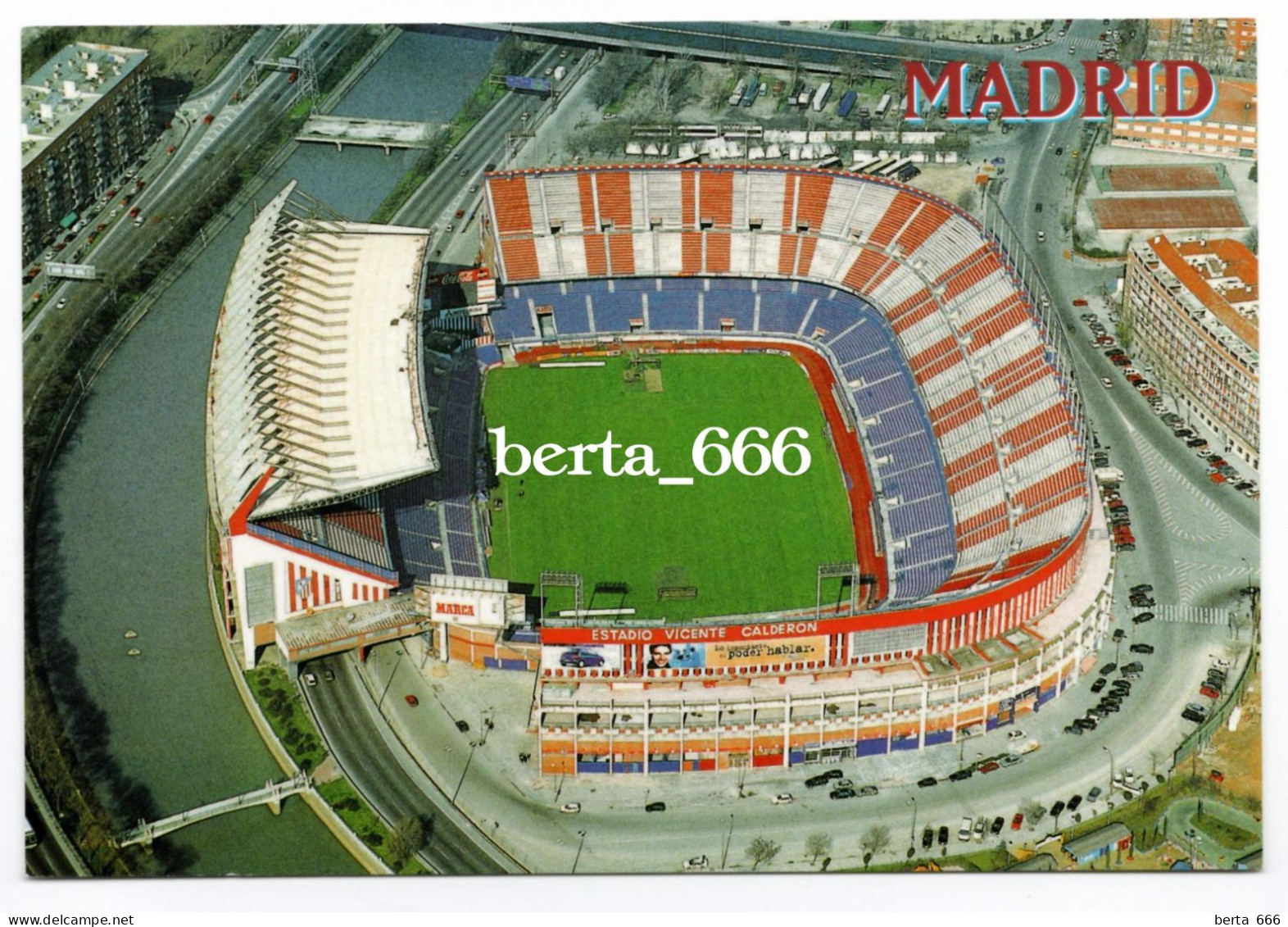 Spain Club Atletico De Madrid Vicente Calderon Football Stadium - Stadi