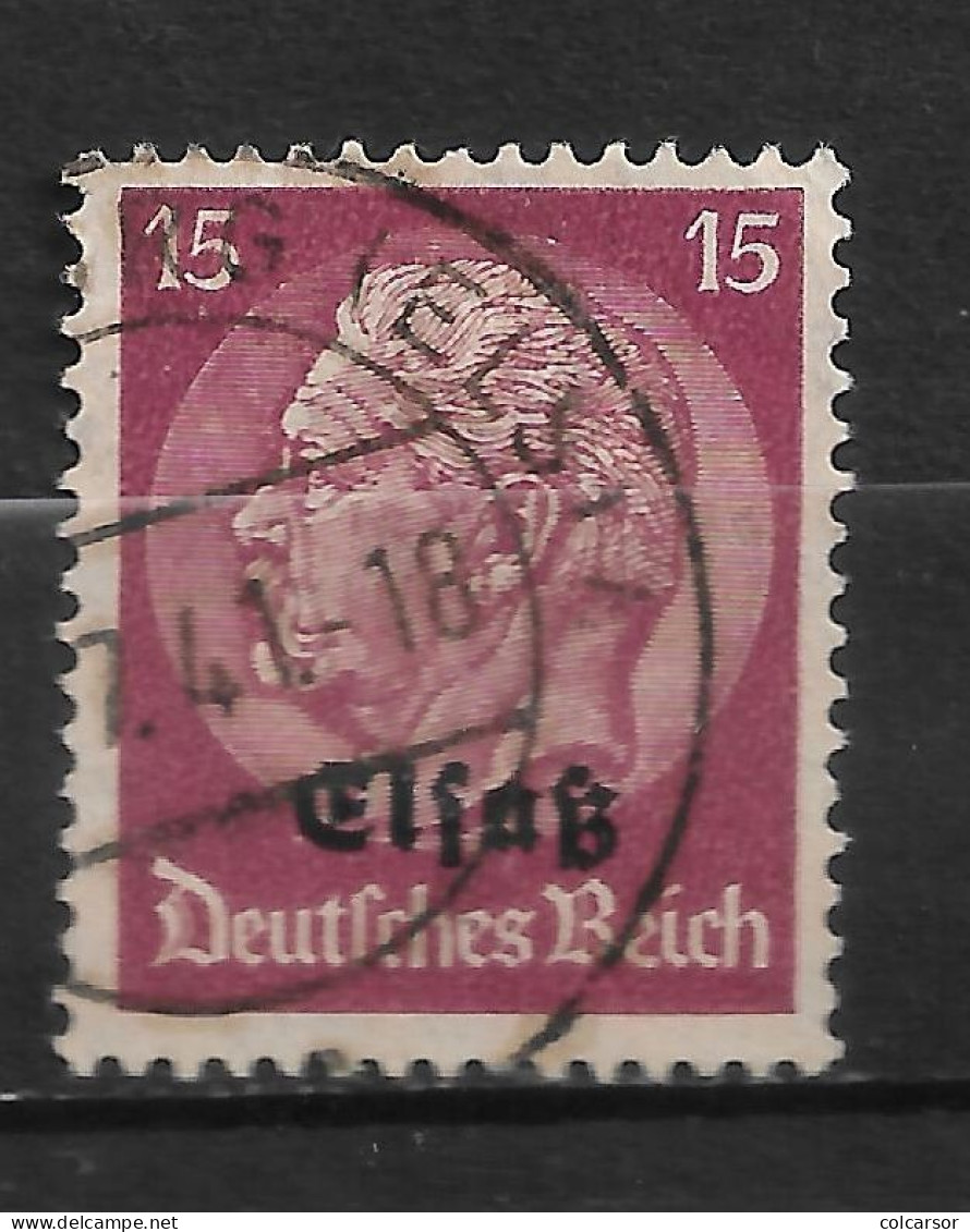 FRANCE ALSACE LORRAINE  N°   15 - Unused Stamps