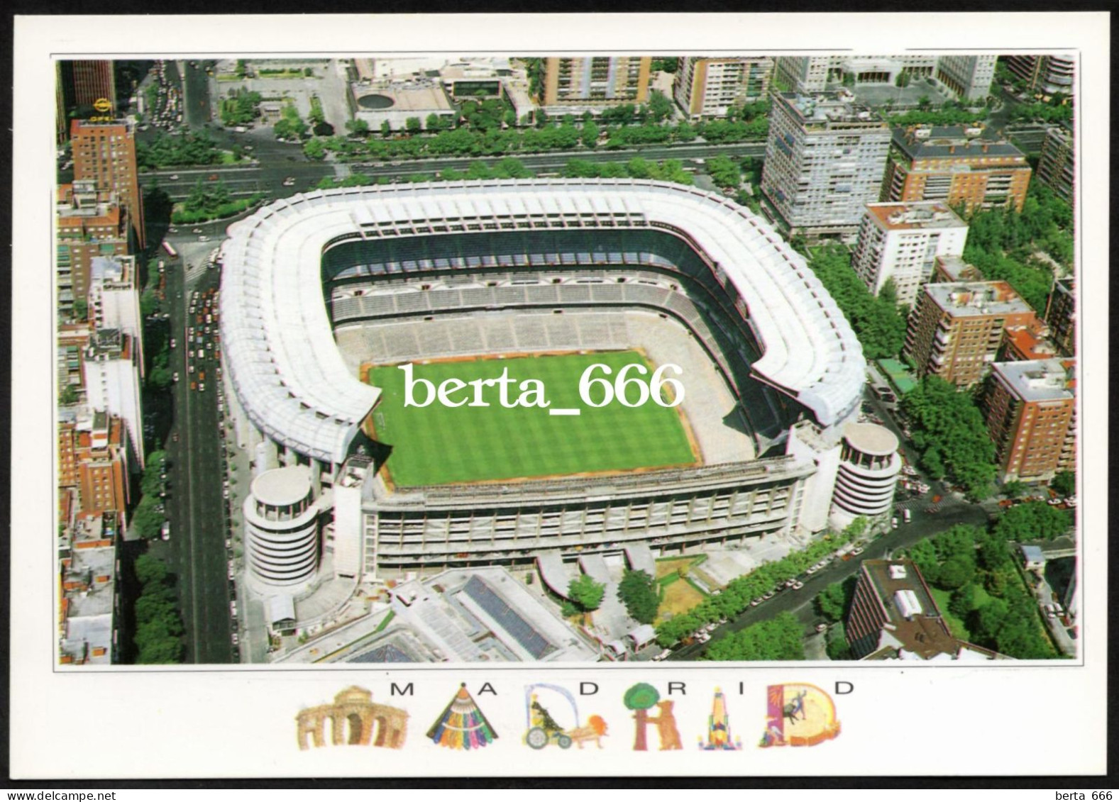Spain Real Madrid Santiago Bernabeu Stadium - Stadiums