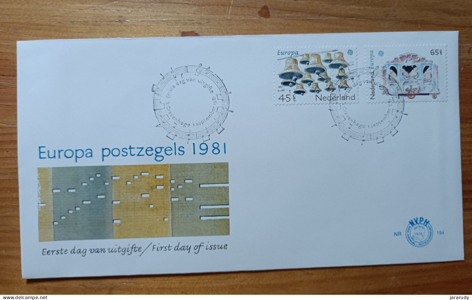 HOLANDA EUROPA CEPT 1981 FDC/SPD MNH - FDC