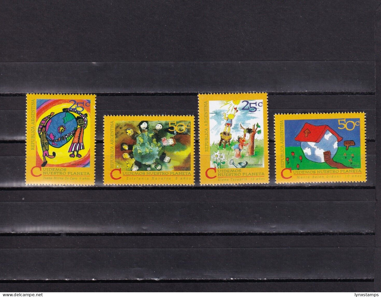 SA04 Argentina 1994 "Take Care Of Our Planet" Mint Stamps - Nuovi