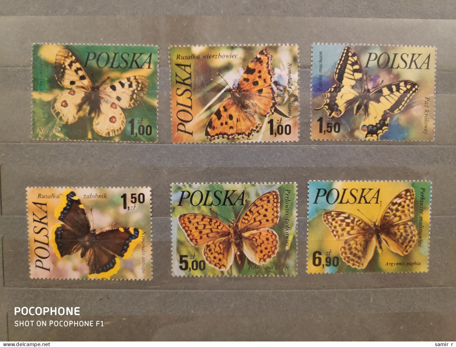 1977	Poland	Butterflies (F88) - Ongebruikt