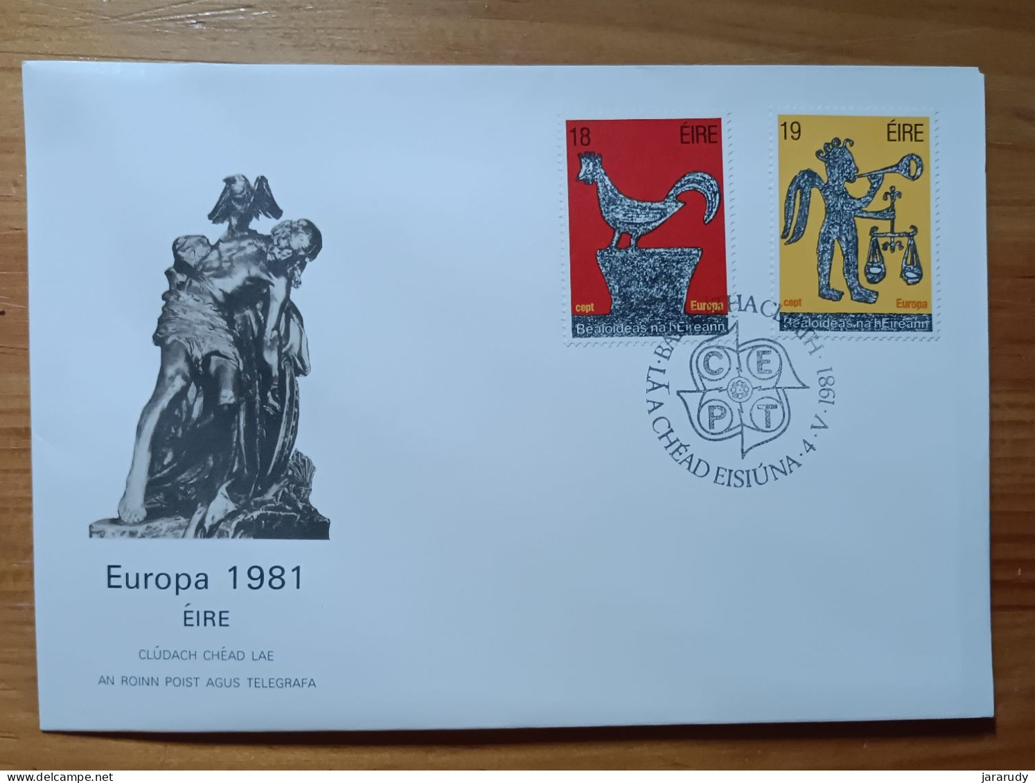 IRLANDA EUROPA CEPT 1981 FDC/SPD MNH - FDC