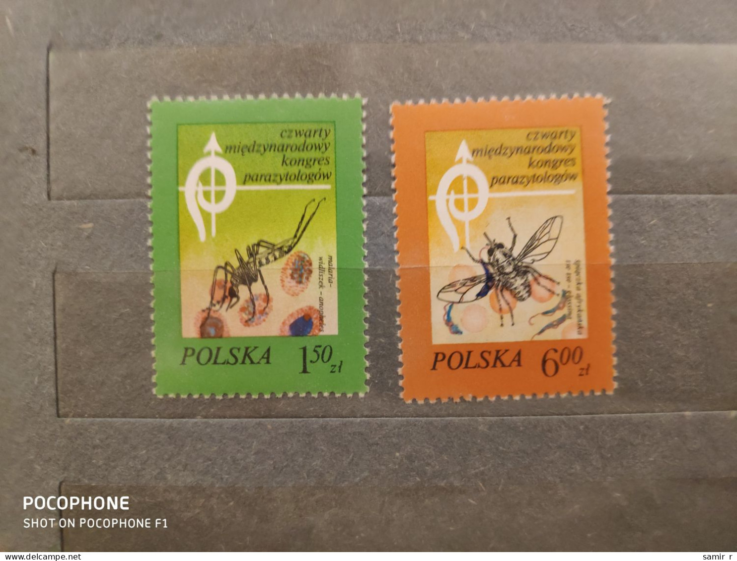 Poland	Insects (F88) - Unused Stamps