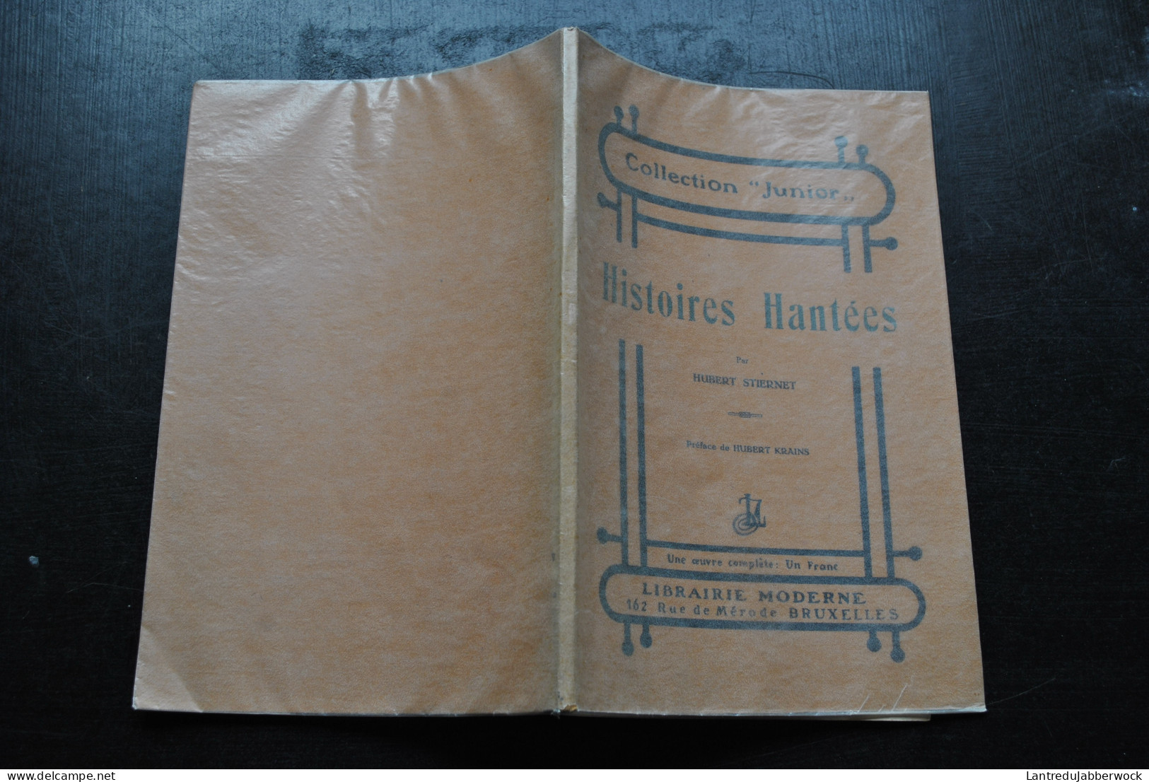 Hubert STIERNET Histoires Hantées Collection Junior Librarie Moderne - Sd 2è Ed. - Préface Hubert Krains Auteur Belge - Belgische Schrijvers
