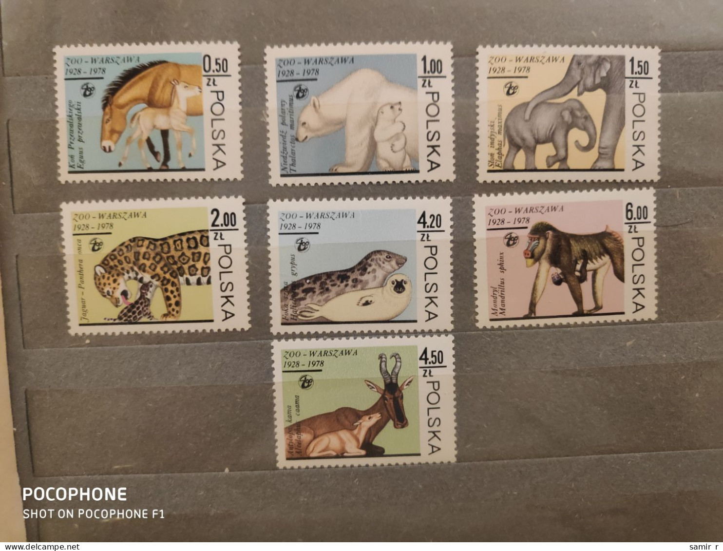 1978	Poland	Animals (F88) - Unused Stamps