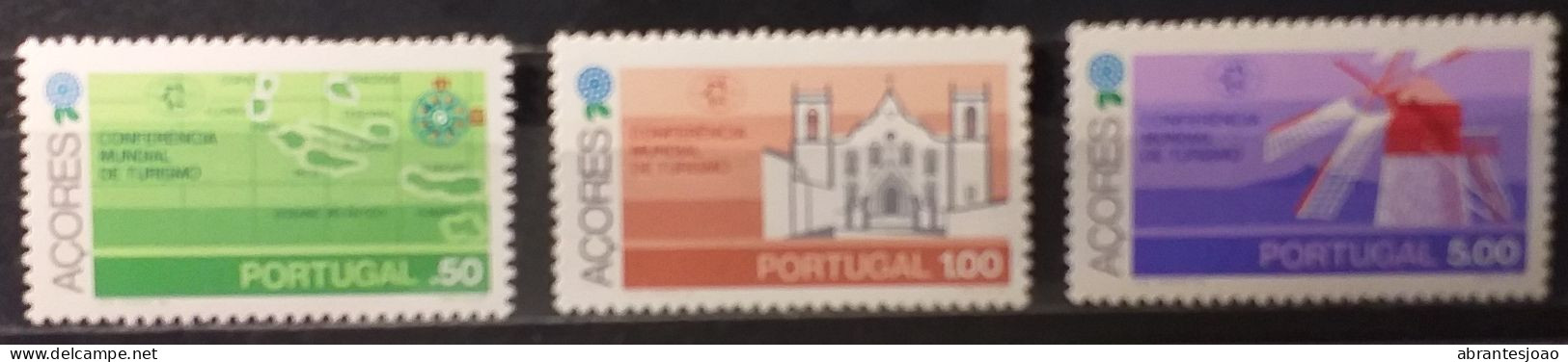 1980 - Portugal - World Conference Of Tourism (Açores) - MNH - 6 Stamps - Neufs