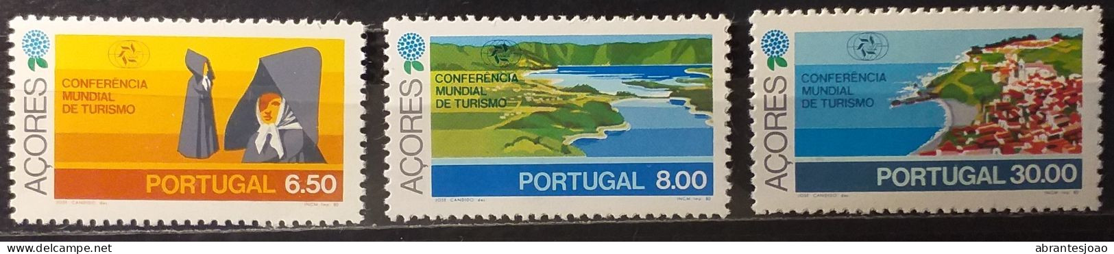 1980 - Portugal - World Conference Of Tourism (Açores) - MNH - 6 Stamps - Neufs