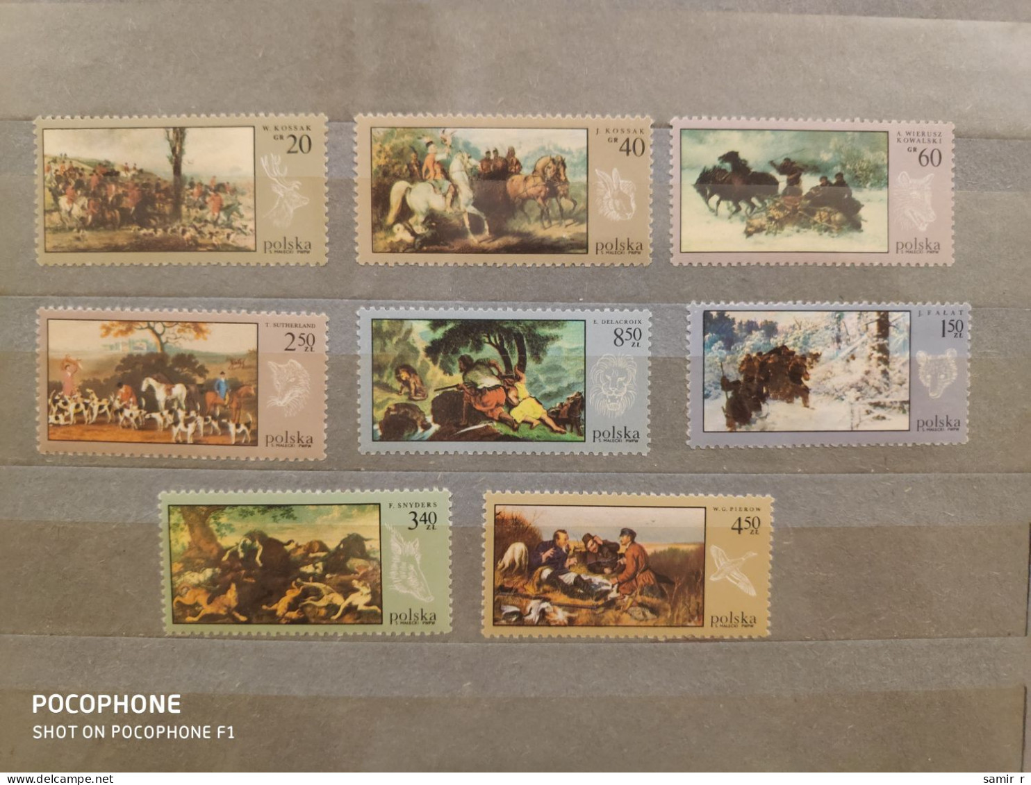 Poland	Paintings (F88) - Unused Stamps