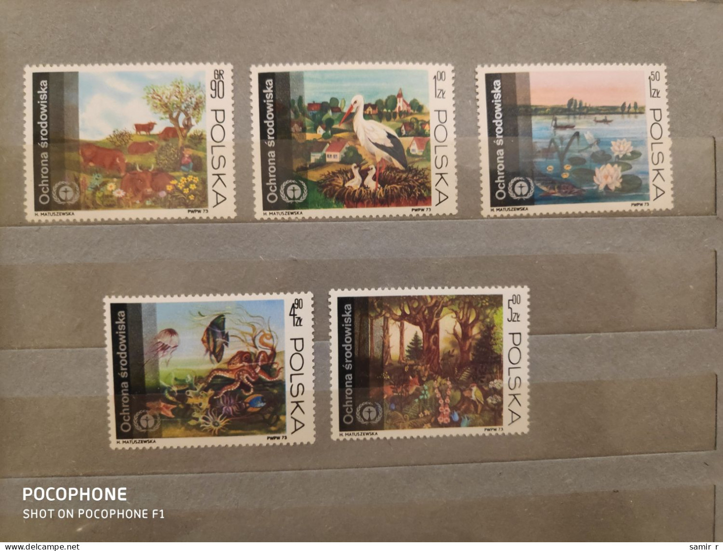 1973	Poland	Paintings (F88) - Ongebruikt