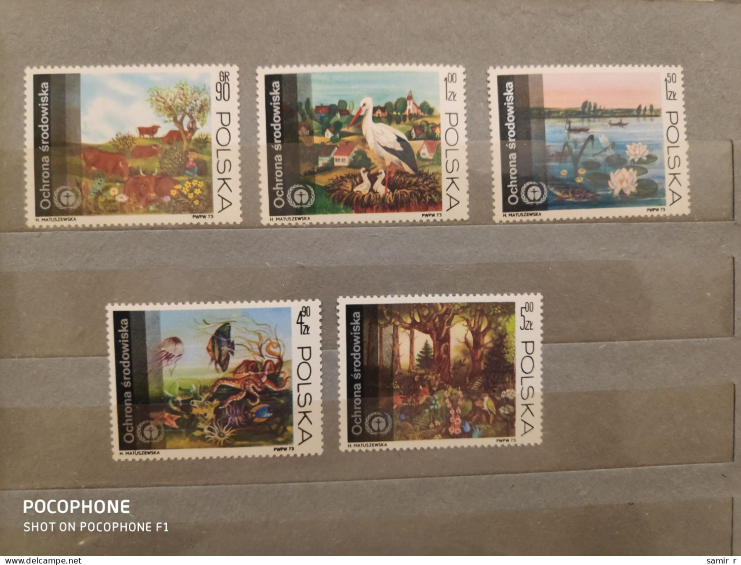 1973	Poland	Paintings (F88) - Unused Stamps