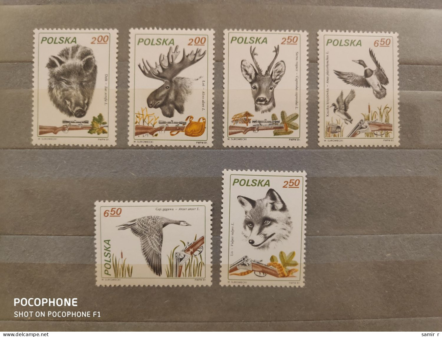 1981	Poland	Animals Birds (F88) - Nuevos