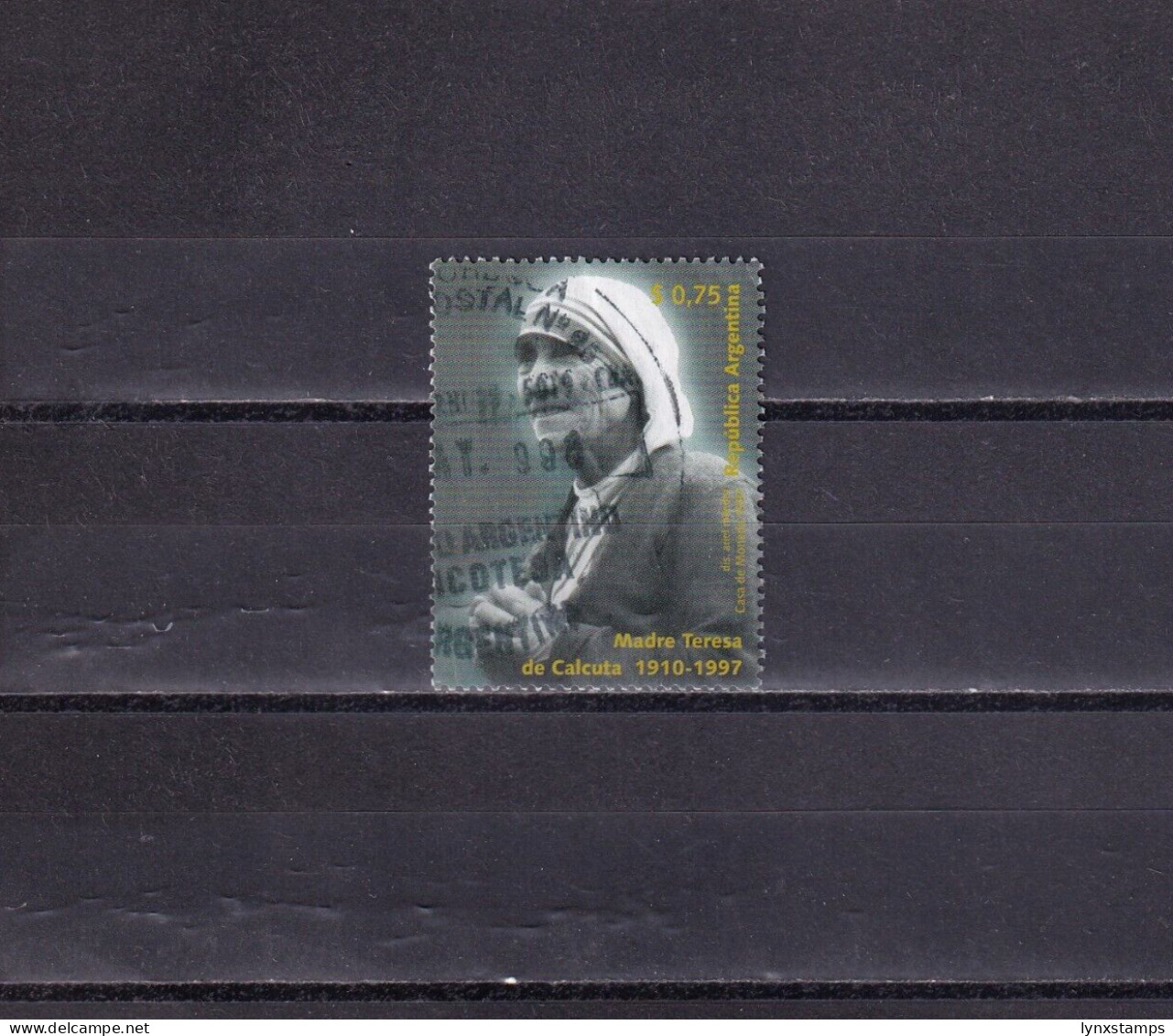 SA04 Argentina 1997 Mother Teresa Commemoration Used Stamp - Nuovi