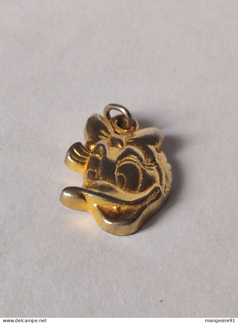 Fève / Fèves 1992 Disney Pendentif Doré Donald * Daisy (T 3184) - Disney