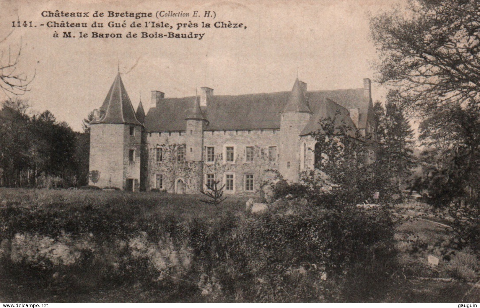 CPA - LA CHÈZE - Château Du Gué De L'Isle - Edition E.Hamonic - La Chèze