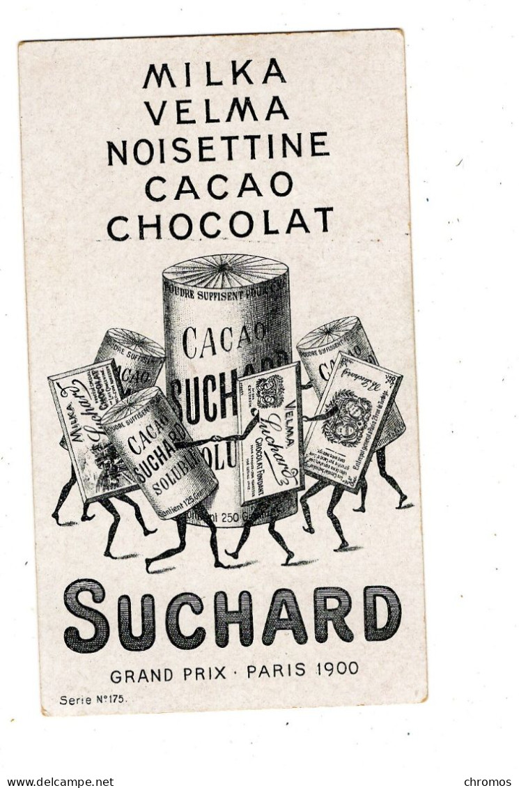 Chromo Chocolat Suchard, S 175 / 2, Animaux De Nuit, Baireau - Suchard