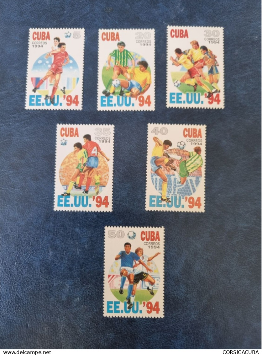 CUBA  NEUF  1994   COPA  MUNDIAL  DE  FUTBOL  USA  //  PARFAIT  ETAT  //  1er  CHOIX  // Sans Gomme - Unused Stamps